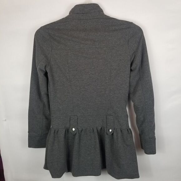 TWENTYONE Gray Jacket with Balloon Hem. Size S - Picture 8 of 12